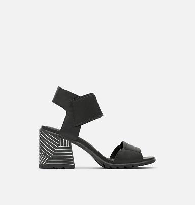 Sorel Nadia Shoes UK - Womens Sandals Black (UK7430925)